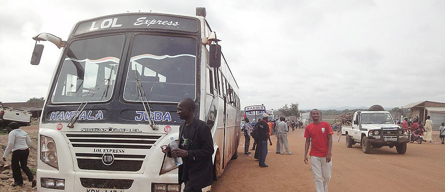 Bus from Kampala to Juba, Uganda to South Sudan