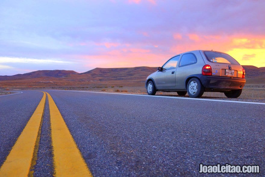 Driving from Mitad del Mundo to Fin del Mundo