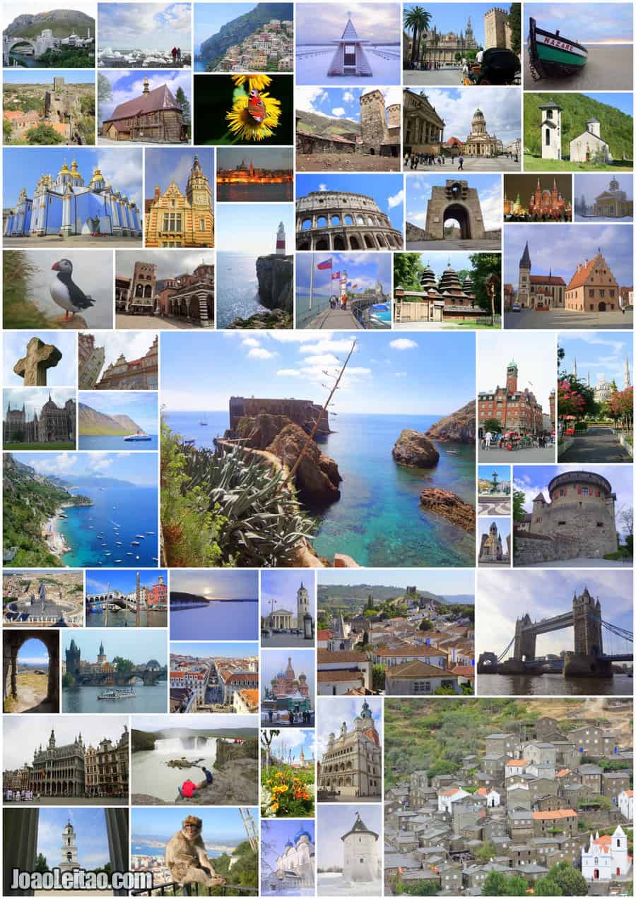 Inspiring places to visit in Europe - Travel guide Europe Best Destinations, visit Europe