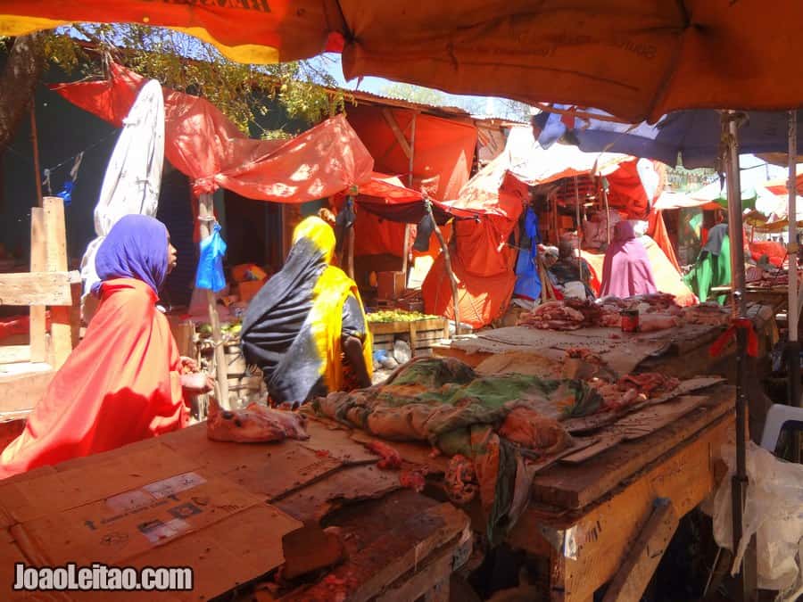 Market in Hargeisa Somaliland