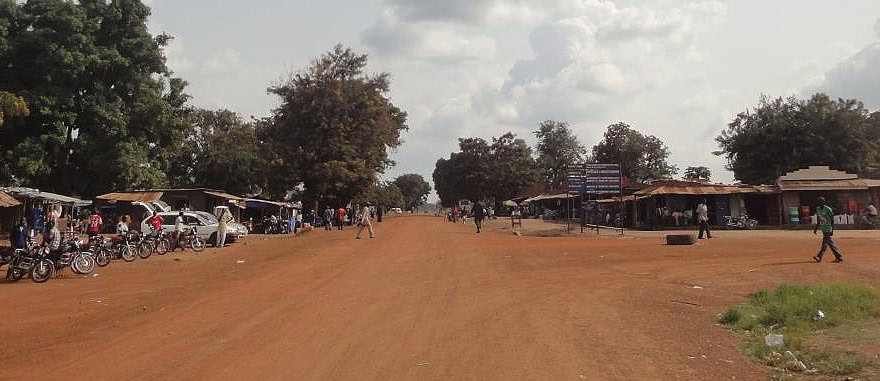 Road from Juba to border with DR Congo