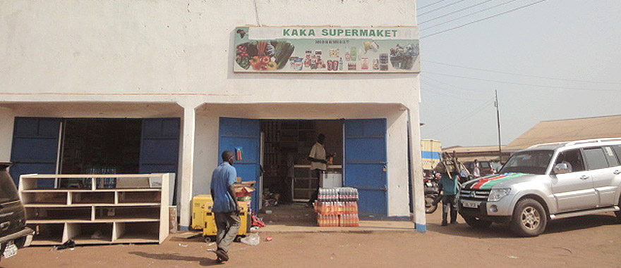 Supermarket in Juba