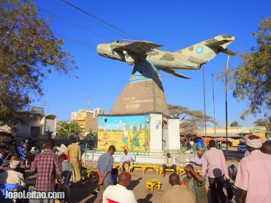 MIG War Monument in Hargeisa Somaliland