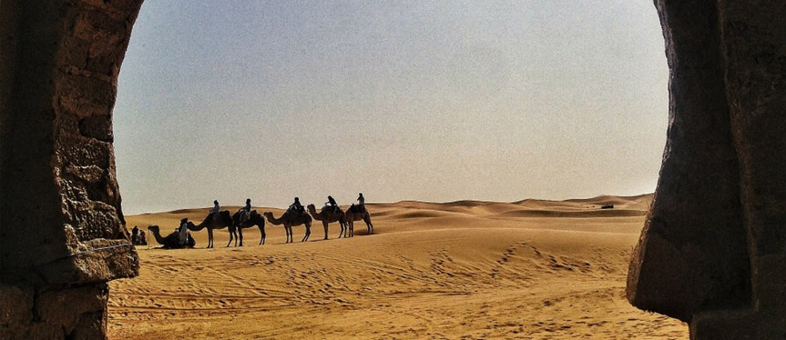 Camel trekking in Morocco - Mind-blowing Sahara Desert Hotel