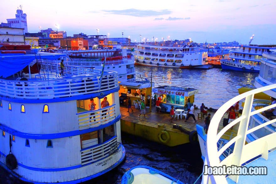 Brazilian Amazon River by Boat • 70 Important Travel Tips Arriving to Manaus in Brazil, Amazon River by Boat