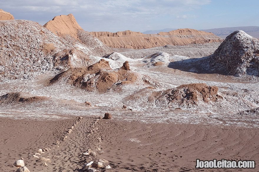 Photo of the Moon Valley in Atacama Desert Chile