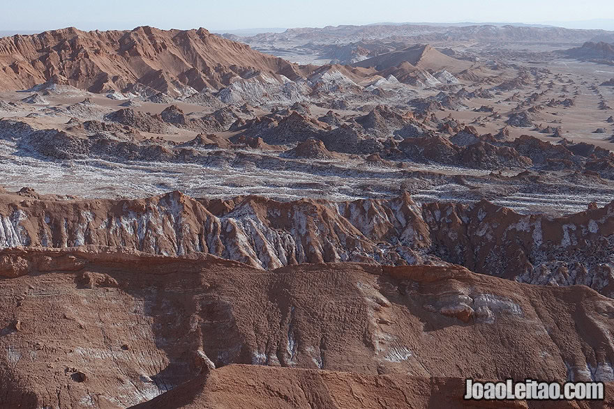 Photo of the Moon Valley in Atacama Desert Chile