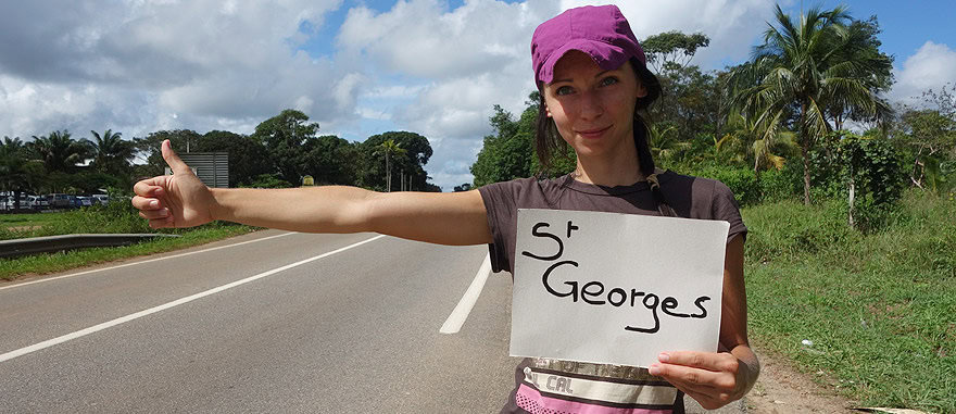 Hitchhiking The Guianas in South America