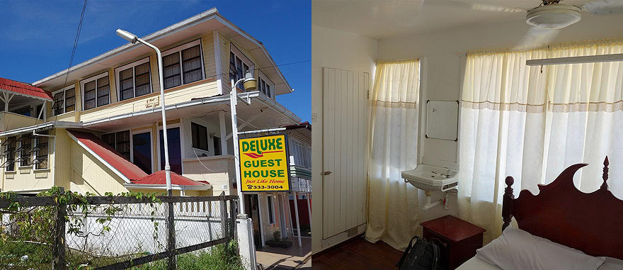 How to cross Guyana, Suriname & French Guiana » Backpacking Travel Guide Deluxe Guest House in New Amsterdam Guyana