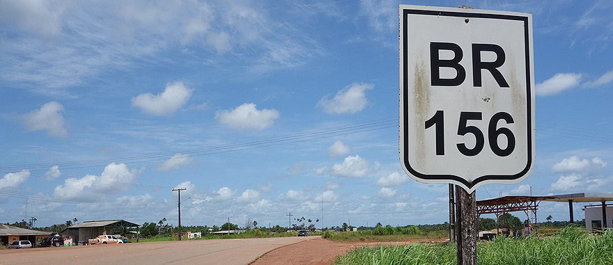 Road BR-156 in Brazil