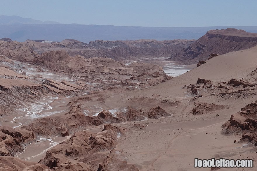 Photo of the Moon Valley in Atacama Desert Chile