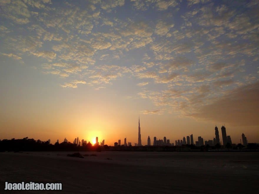 Dubai Skyline United Arab Emirates