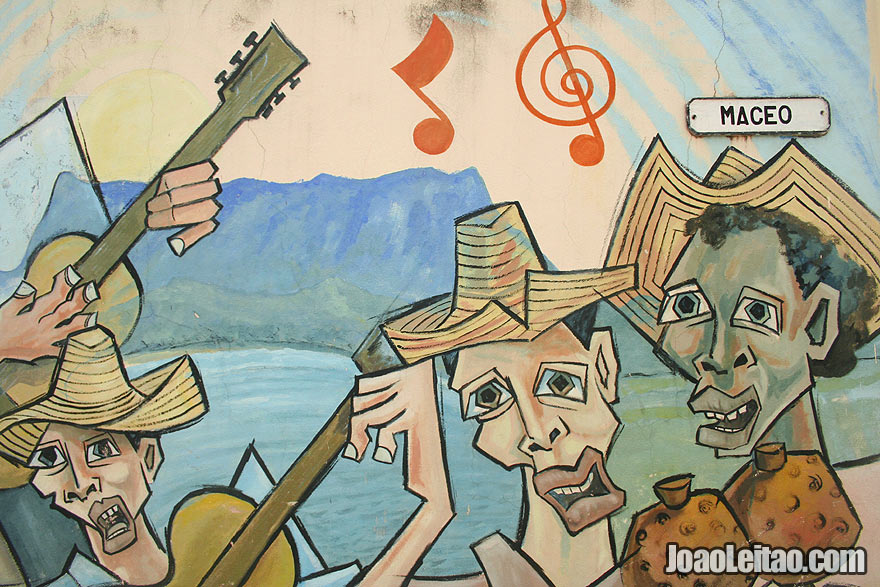 Baracoa street art or wall graffiti