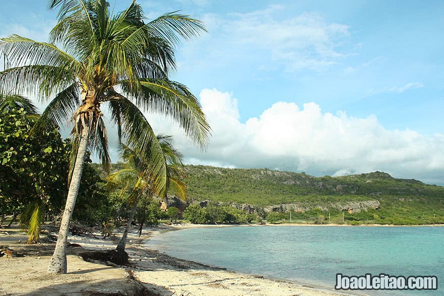 Wild beach in Cuba