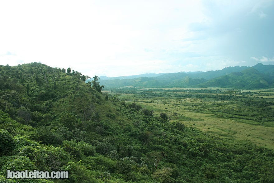 Beautiful tropical landscape of Cuba