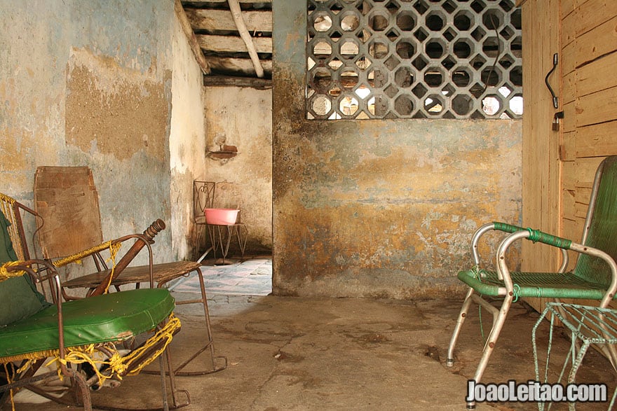 Simple house with two chairs