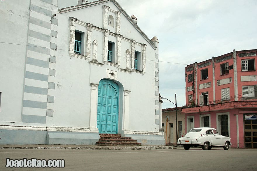 The Iglesia Parroquial Mayor del Espiritu Santo church in Sancti Spiritus city