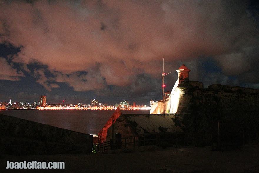 A fortaleza de El Morro em Havana