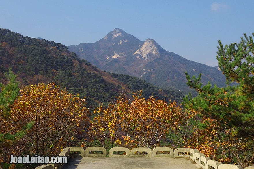 Mt. Kuwol literally means Mt. September because it is particularly beautiful in this month of the year.