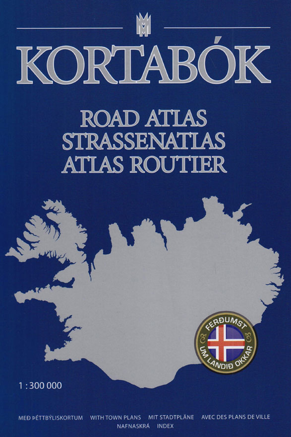 Map of Iceland - Road Atlas