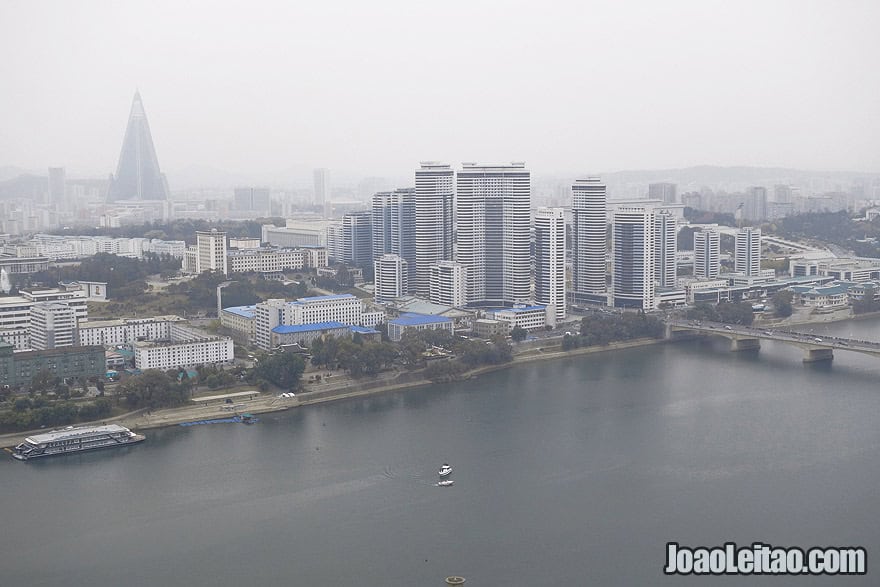 Amazing places to go when you visit North Korea – D.P.R.K. explicit Upper view over Downtown Pyongyang