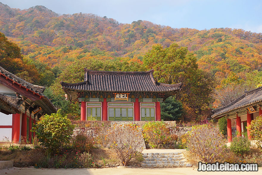 Samsong Temple was build in the end of Koryo dynasty to hold memorial services for Tangun, founder of Gojoseon, the first Korean kingdom.