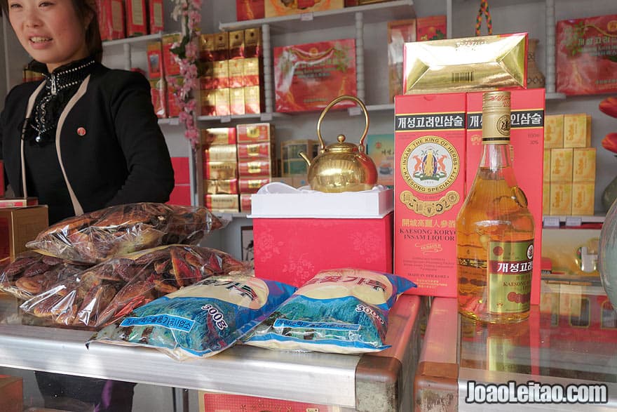 Shopping in North Korea is a must. Probably the most famous products of the country is the famous Ginseng root.