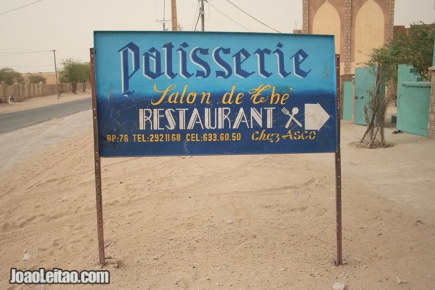 Visit Timbuktu Mali • The Mysterious City Deep Inside the Desert Tea house and bakery panel in Timbuktu