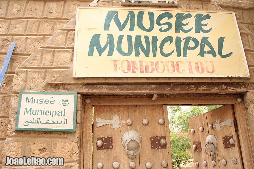 Timbuktu Museum entrance