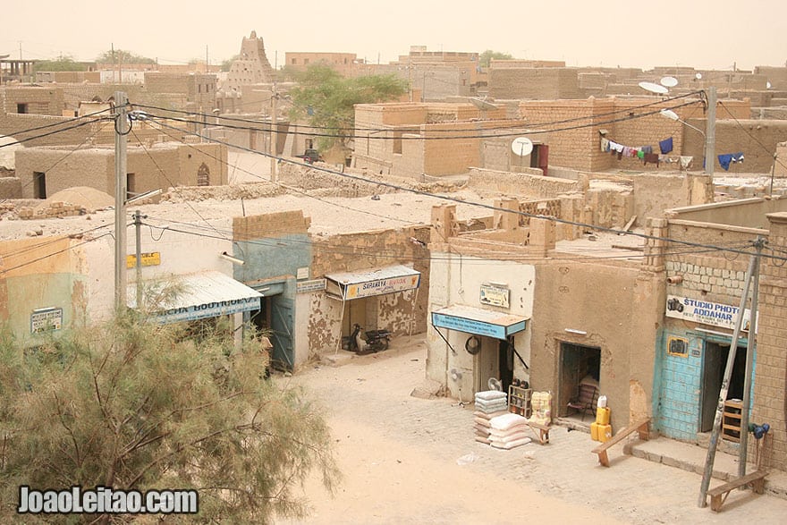 Panoramic view of Timbuktu