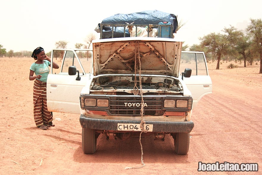 Transportation out of Timbuktu