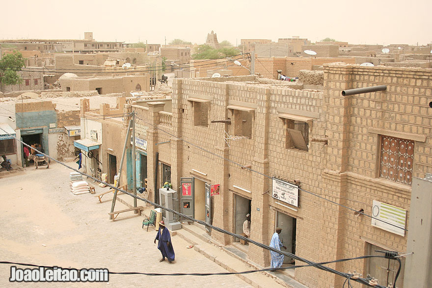 Panoramic view of Timbuktu