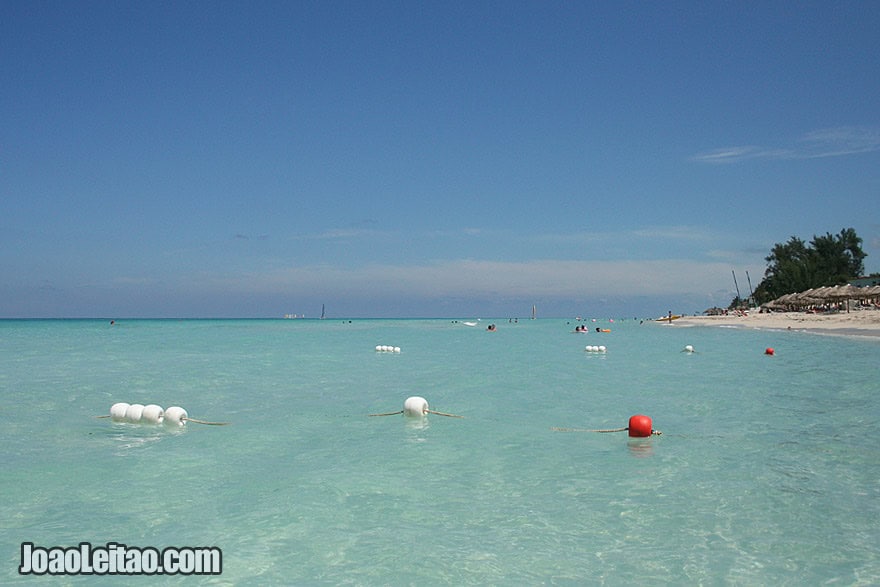 Varadero Beach crystal water and white sand