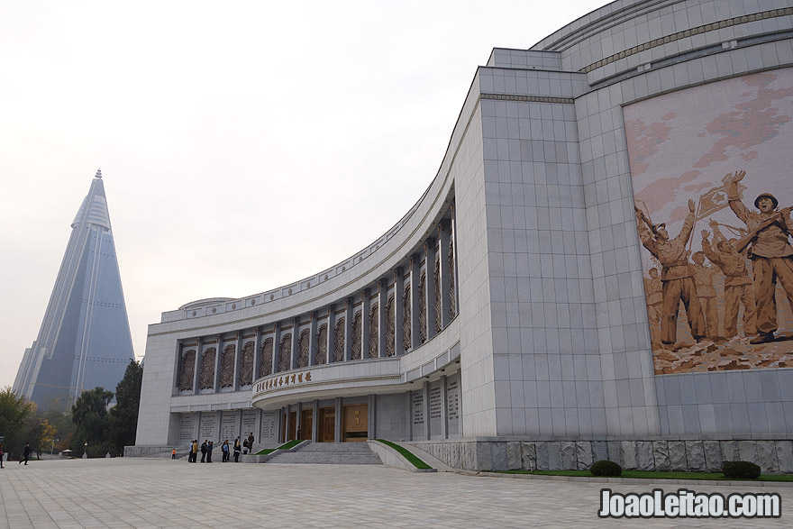The Victorious War Museum in the capital of DPRK is a must visit.