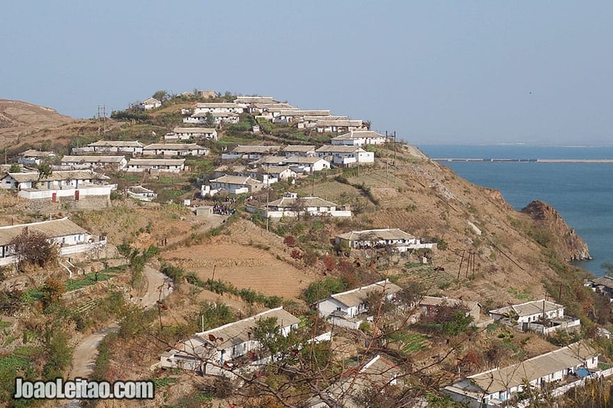 Yellow Sea Village in the DPRK.