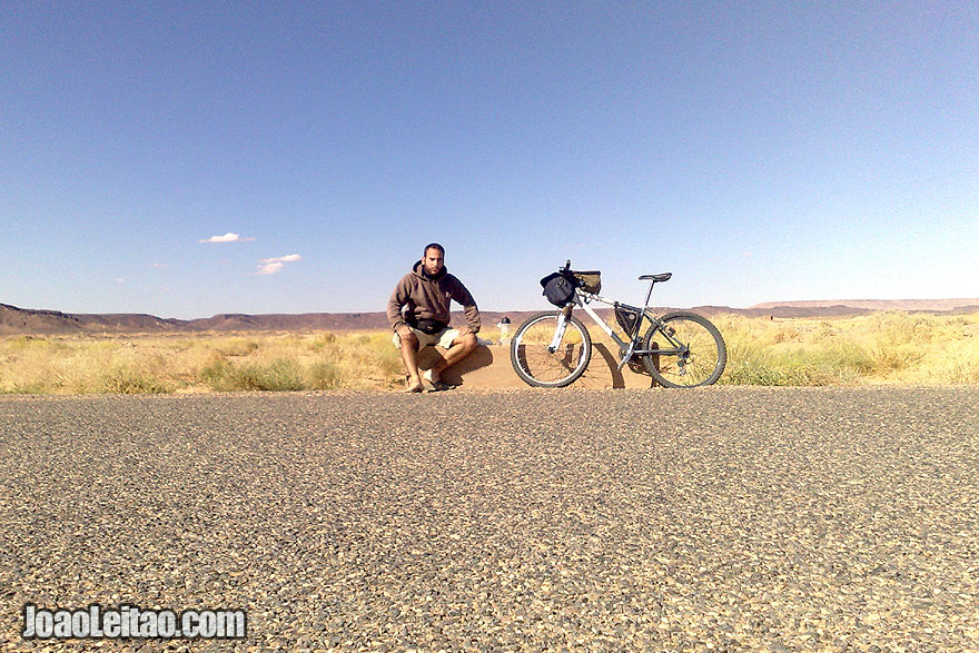 Biking Sahara Desert