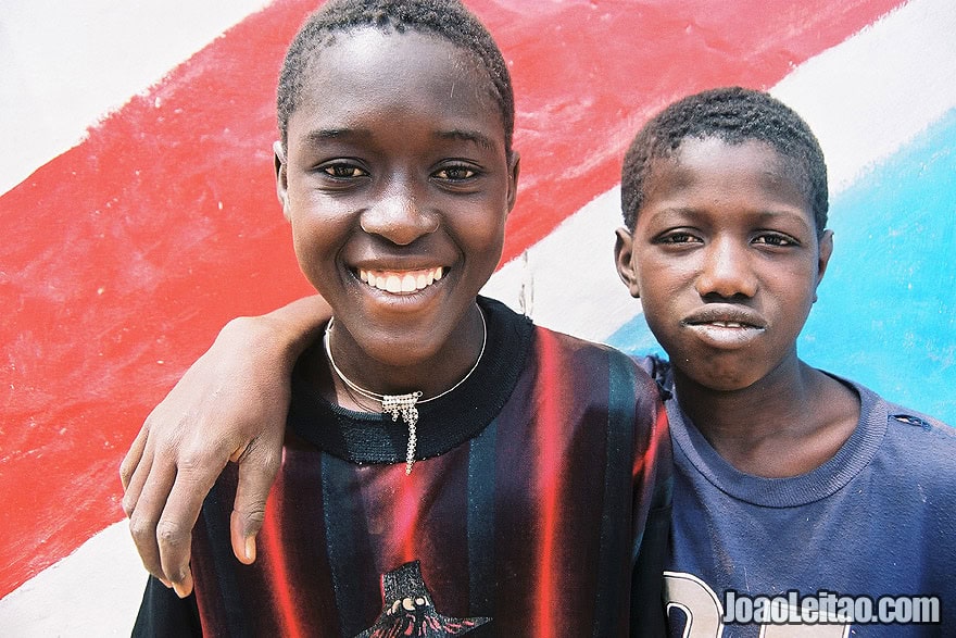 Boys in Janjanbureh Island, Gambia