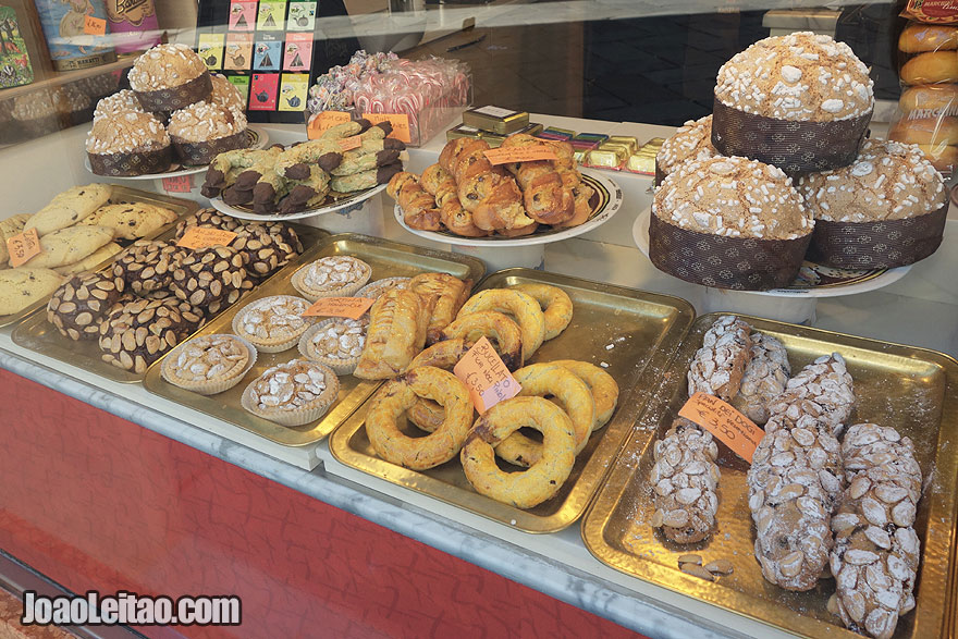 Venetian tasty and sweet pastries