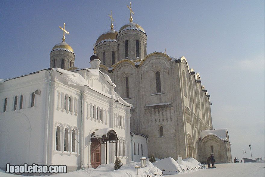 Dormition Cathedral in Vladimir dating back from 1158