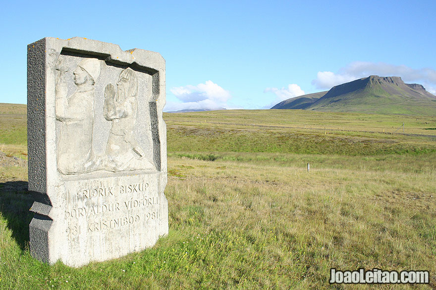 Visit First Christian Missionaries Monument Northwestern Region Iceland