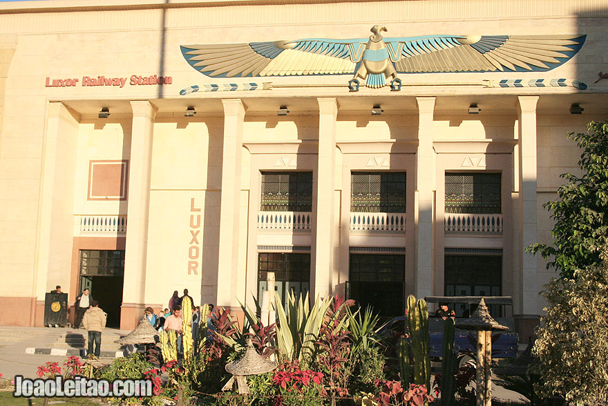 Luxor Railway Station in the East bank