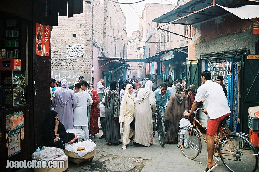 Photo of the ancient Medina of Fez, Morocco