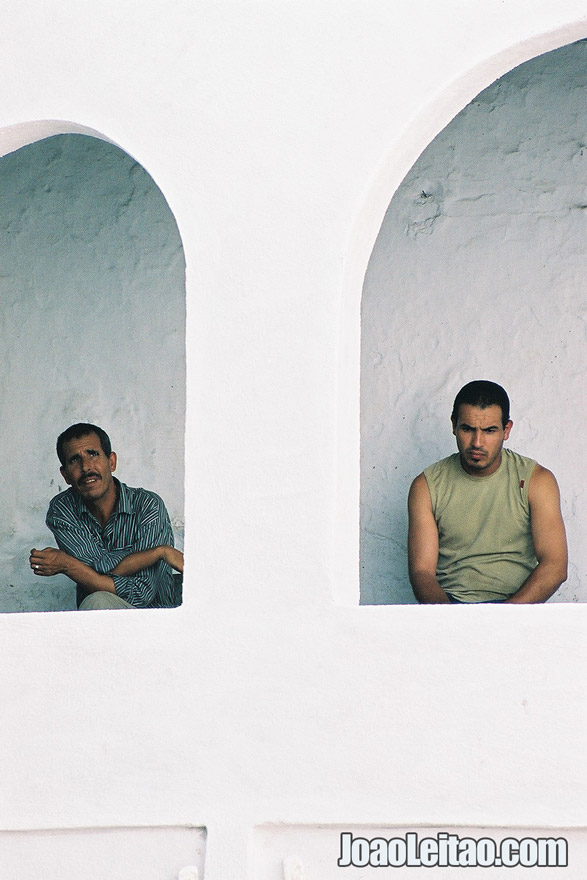 Photo of men in Chefchaouen, Morocco