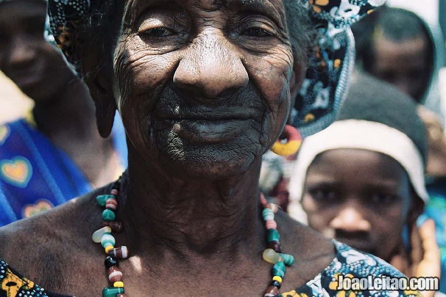 Old woman, Senegal