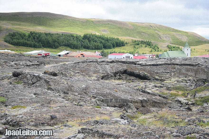 Visit Reykjahlid Village surrounded lava Northeastern Region Iceland