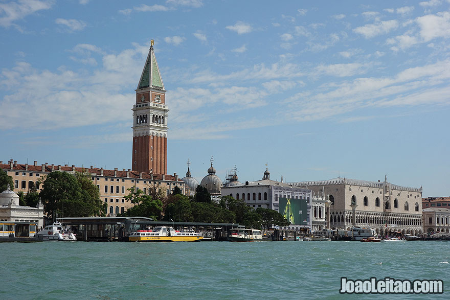 Venice Clock Tower from far