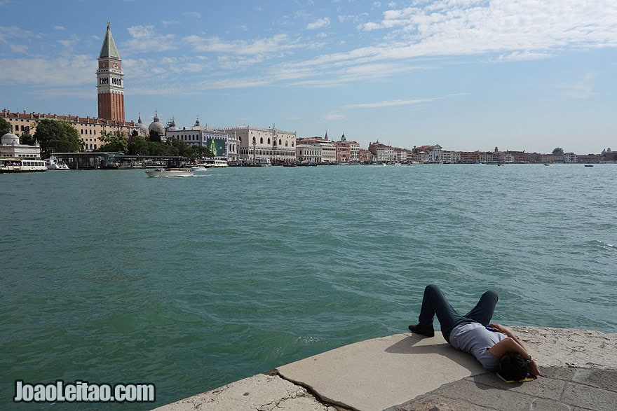 View of Venice from the Punta della Dogana di Mare