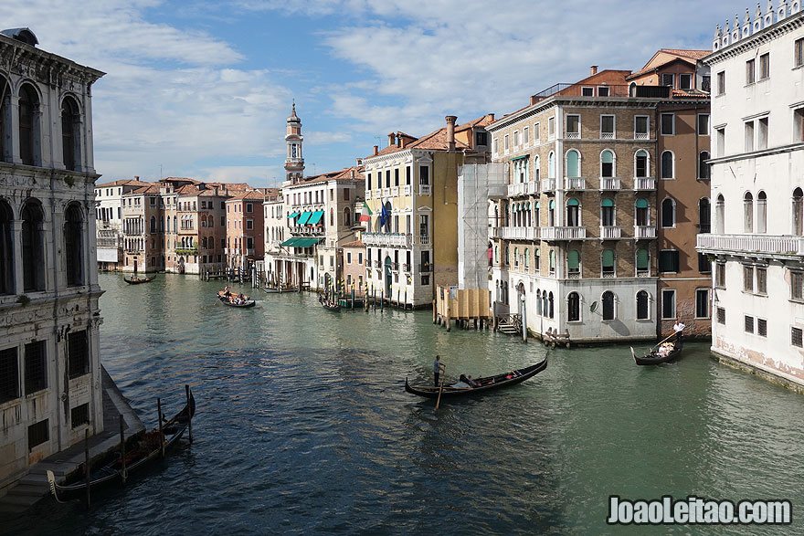 Venice Grand Canal beautiful view