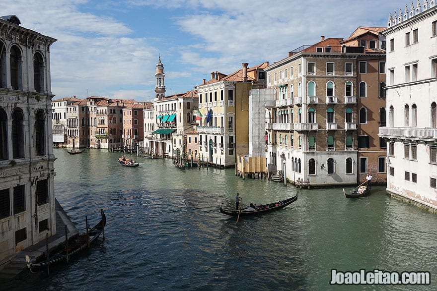 Venice Grand Canal beautiful view