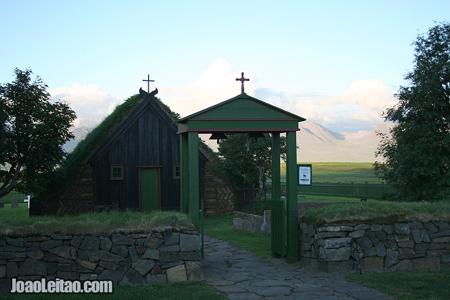 Visit Vidimyri Turf Church Skagafjordur Northwestern Region Iceland